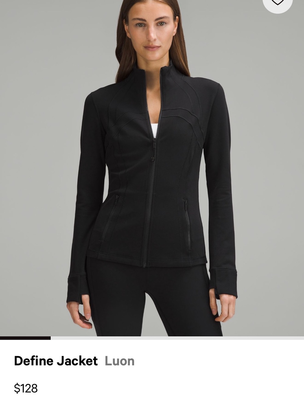 lululemon athletica Black Define Jacket - Picture 4 of 4